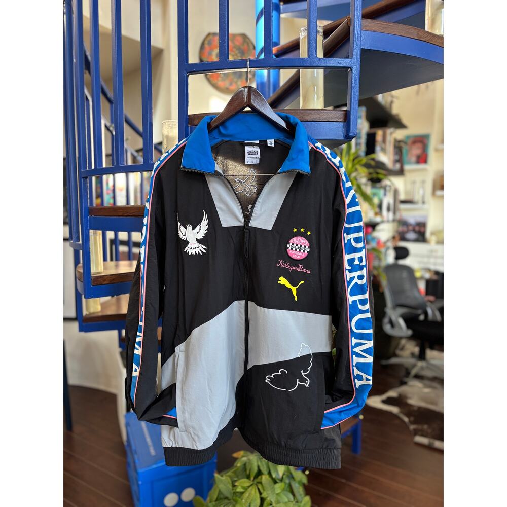 Puma x KidSuper Studios Graphic Track Jacket Size XL